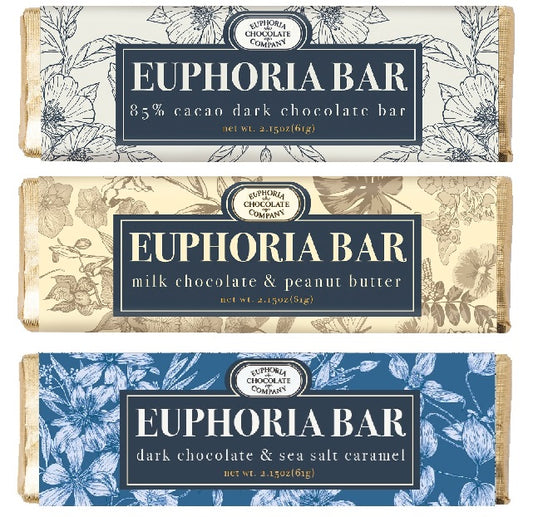 Introducing Euphoria's New Signature Collection Chocolate Bars