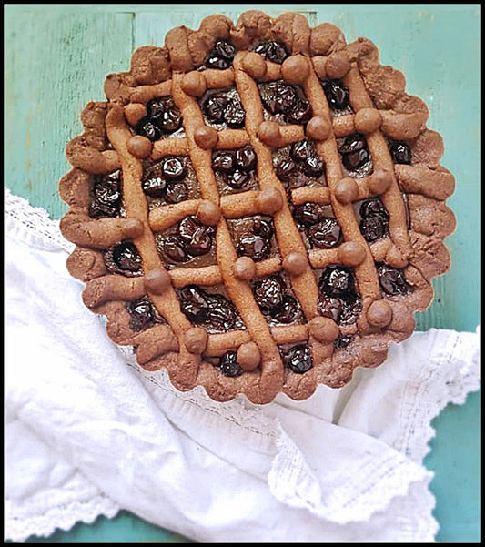 Black Forest Crostata Pie
