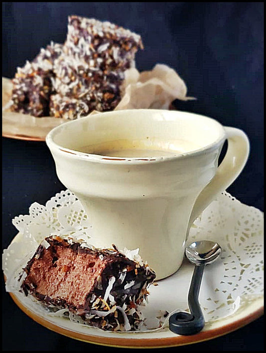 Chocolate Marshmallow Lamingtons