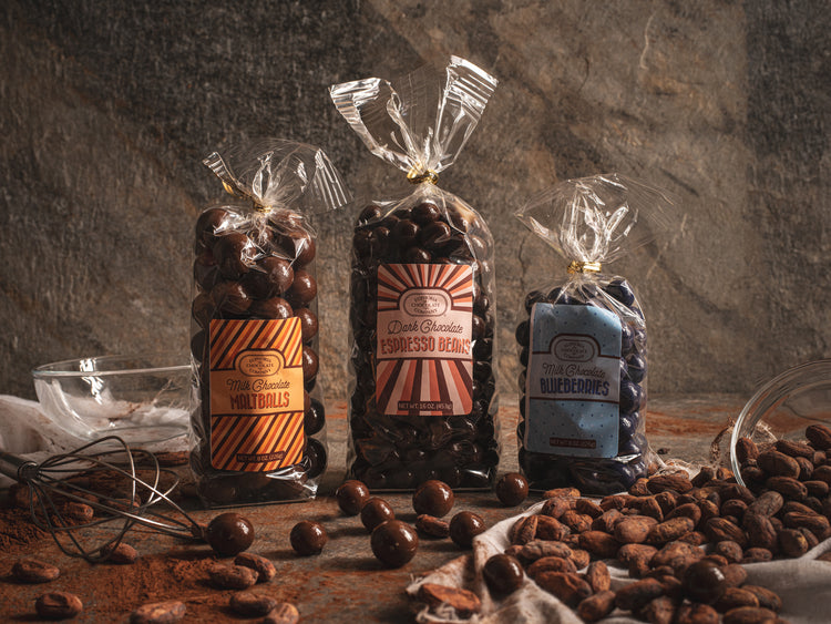 Euphoria Chocolate Fruit, Nut, & Malt Balls