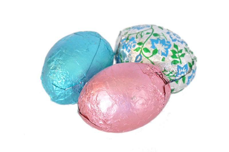 Milk Chocolate Foiled Easter Eggs Approx 100 Eggs Hunts And Gifts